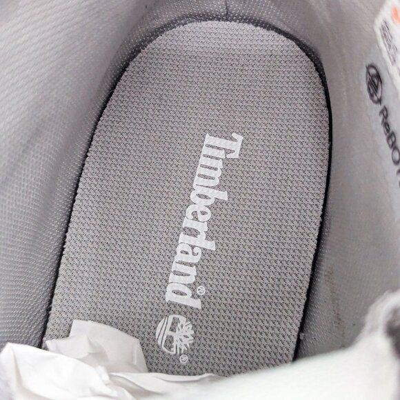 Timberland Women Campton Light Grey Nubuck Waterproof 6in Boots size 8.5 - Picture 10 of 11